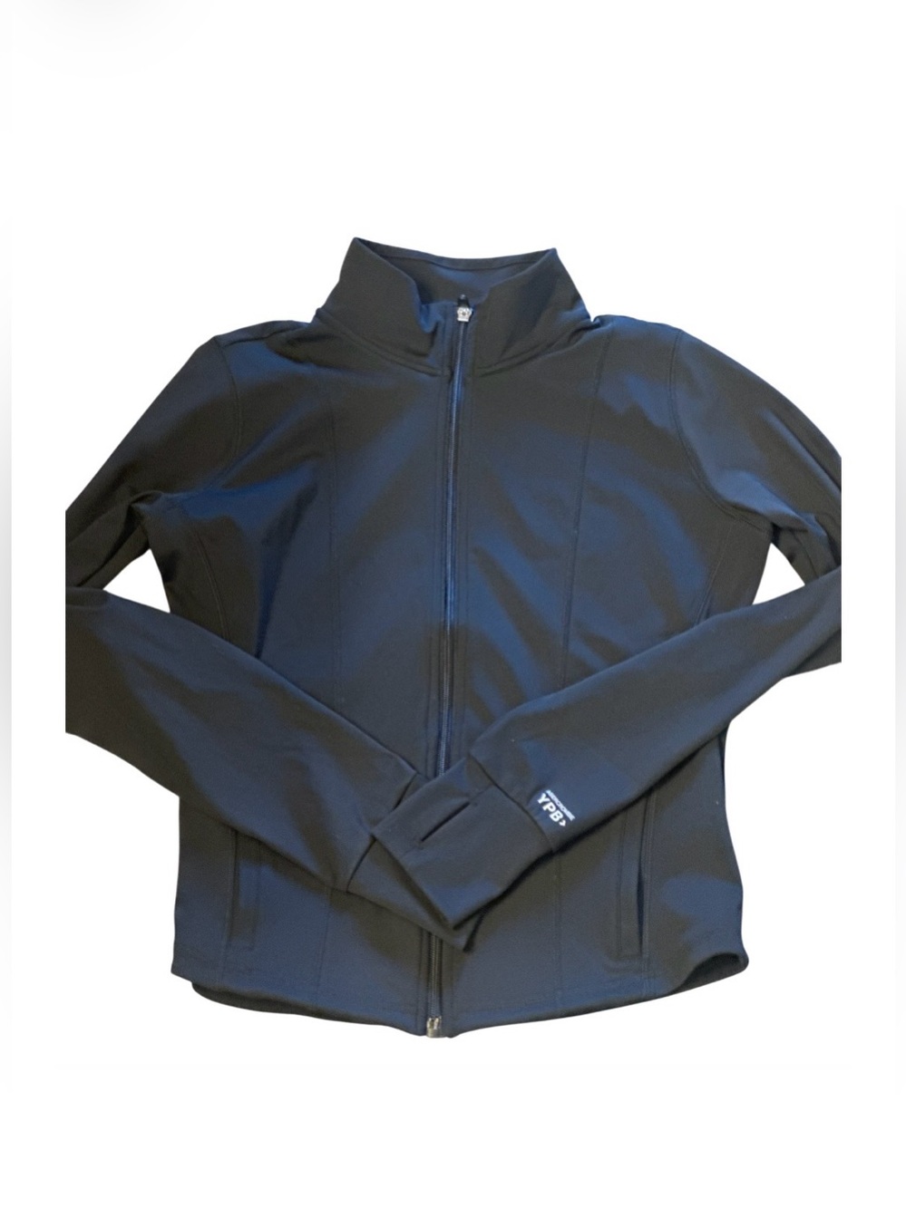 Abercrombie kids YPB black dry fit zip up in 17-18